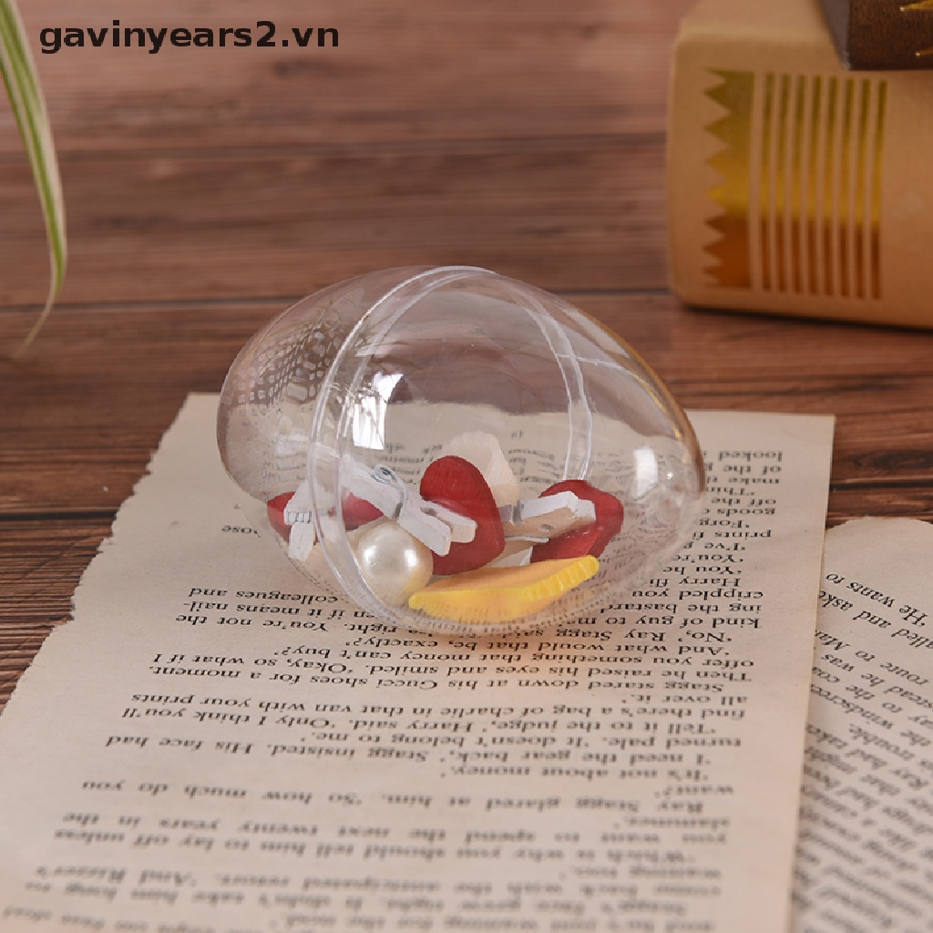 (Hàng Mới Về) Khuôn Nhựa acrylic Làm Trứng / Trái Tim