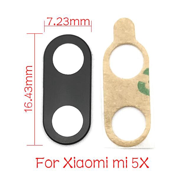 Ống Kính Camera Sau Kèm Keo Dán Cho Xiaomi Mi 9 8 Lite Se A1 5x A2 6x 6 5 5s Plus