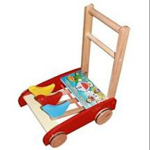 xe tập đi gỗ song son ( 3 con chim ).