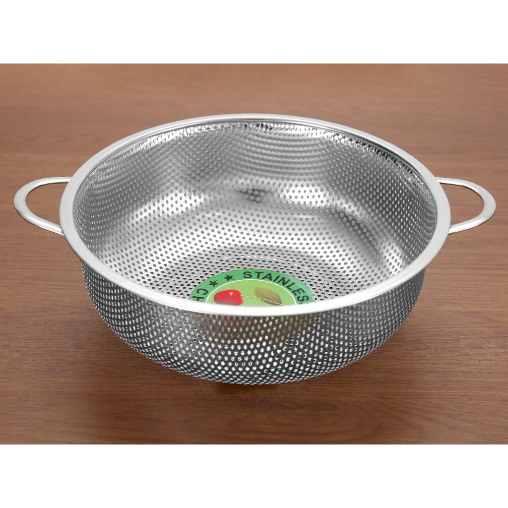Rổ 2 Tai Inox