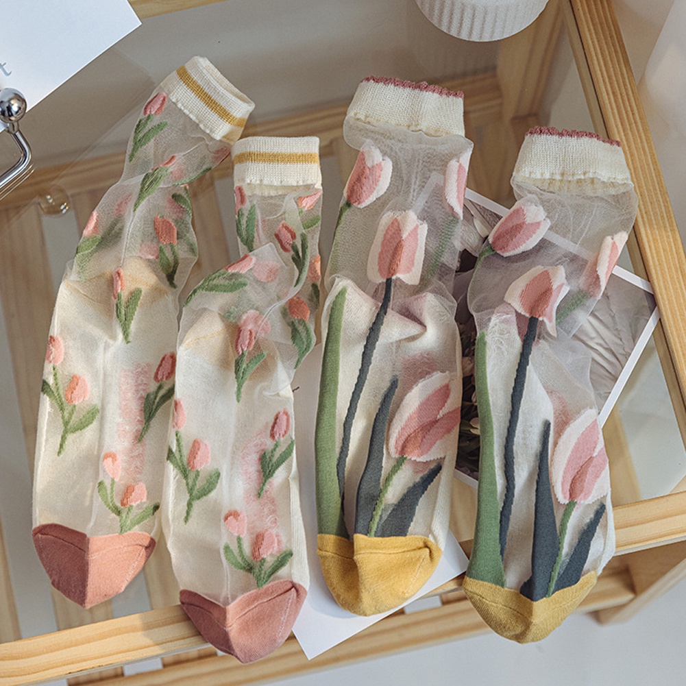 Ultra Đôi Vớ Siêu Mỏng Xuyên Thấu Co Giãn Thời Trang Mùa Hè Cho Nữ