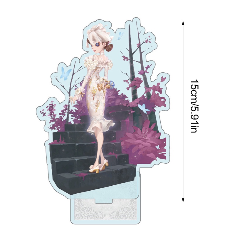 Mô Hình Nhân Vật Hoạt Hình Identity V Đứng Bằng Acrylic Trang Trí Bàn Làm Việc