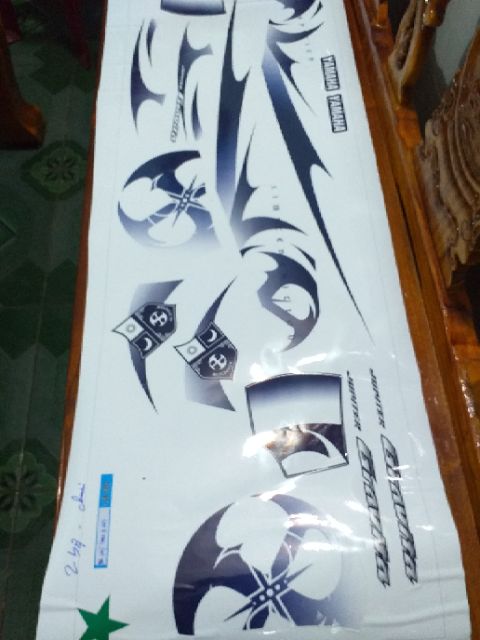 Tem rời dán xe jupiter gravita lốc xoáy