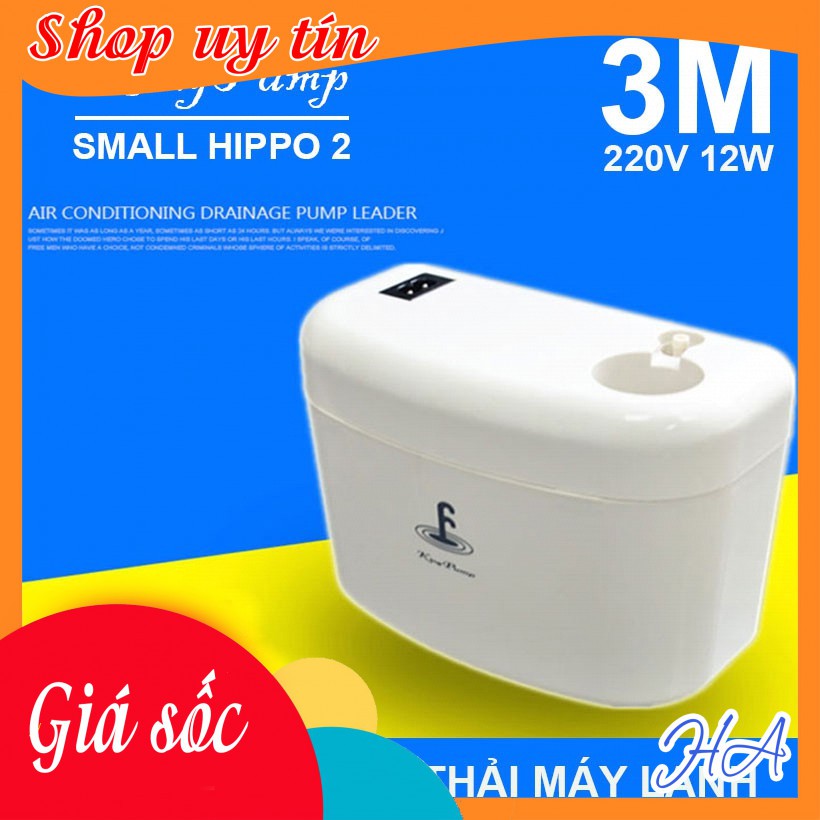 Máy bơm nước máy lạnh 3 mét Kingpump - Bơm hút thoát nước cho máy lạnh, đẩy cao 3 mét. BH 3 tháng toàn quốc