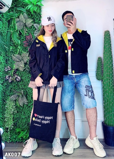 🎇𝐆𝐢𝐚́ 𝐒𝐢̉🎇 ABC Áo Khoác Kaki Đen-Vàng Hàng Xuất 2 Lớp Cao Cấp. Bomber Jacket Unisex Bán Sỉ | BigBuy360 - bigbuy360.vn