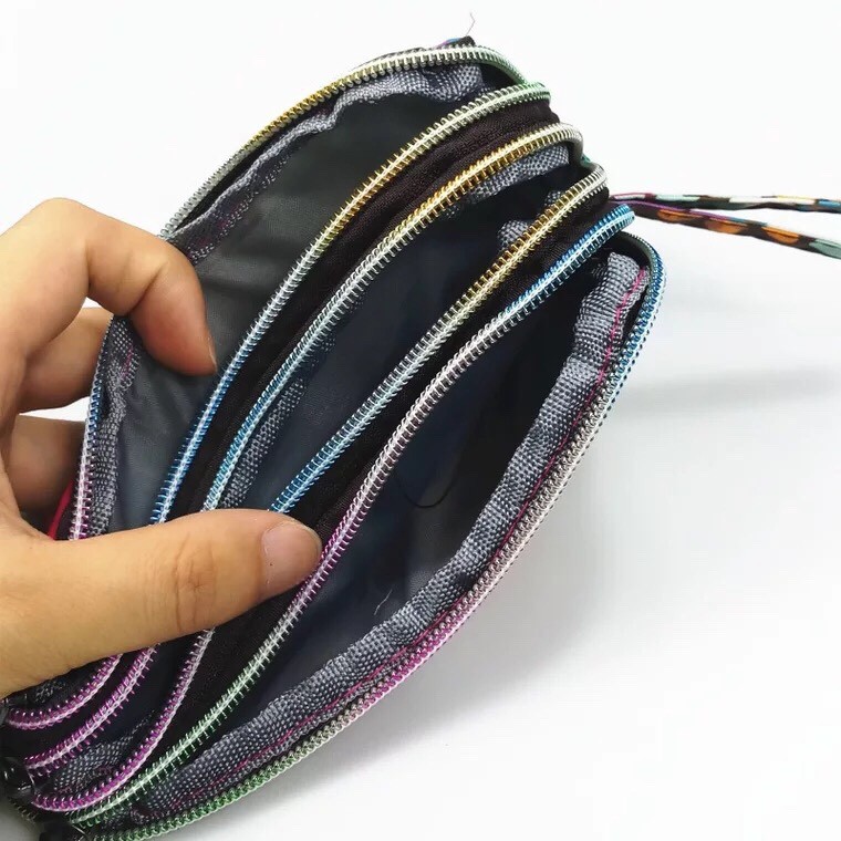 Ví họa tiết vải dù hiện đại | BigBuy360 - bigbuy360.vn