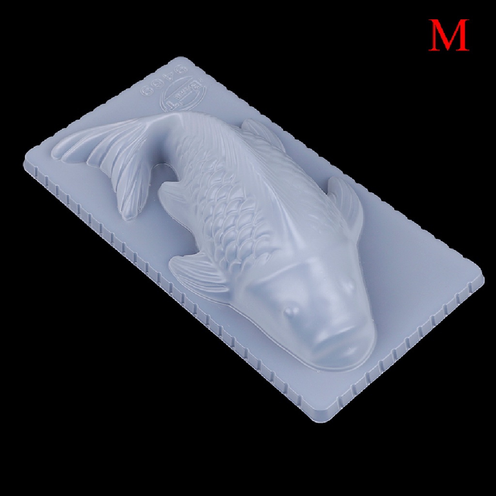 Khuôn Nhựa Làm Thạch Rau Câu Hình Cá Koi 3D Độc Đáo
