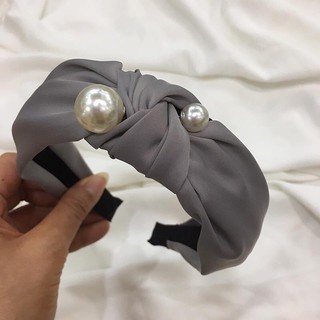 🍀Bờm tóc:bờm tóc turban vải 1 màu(BTHHB1.D0)