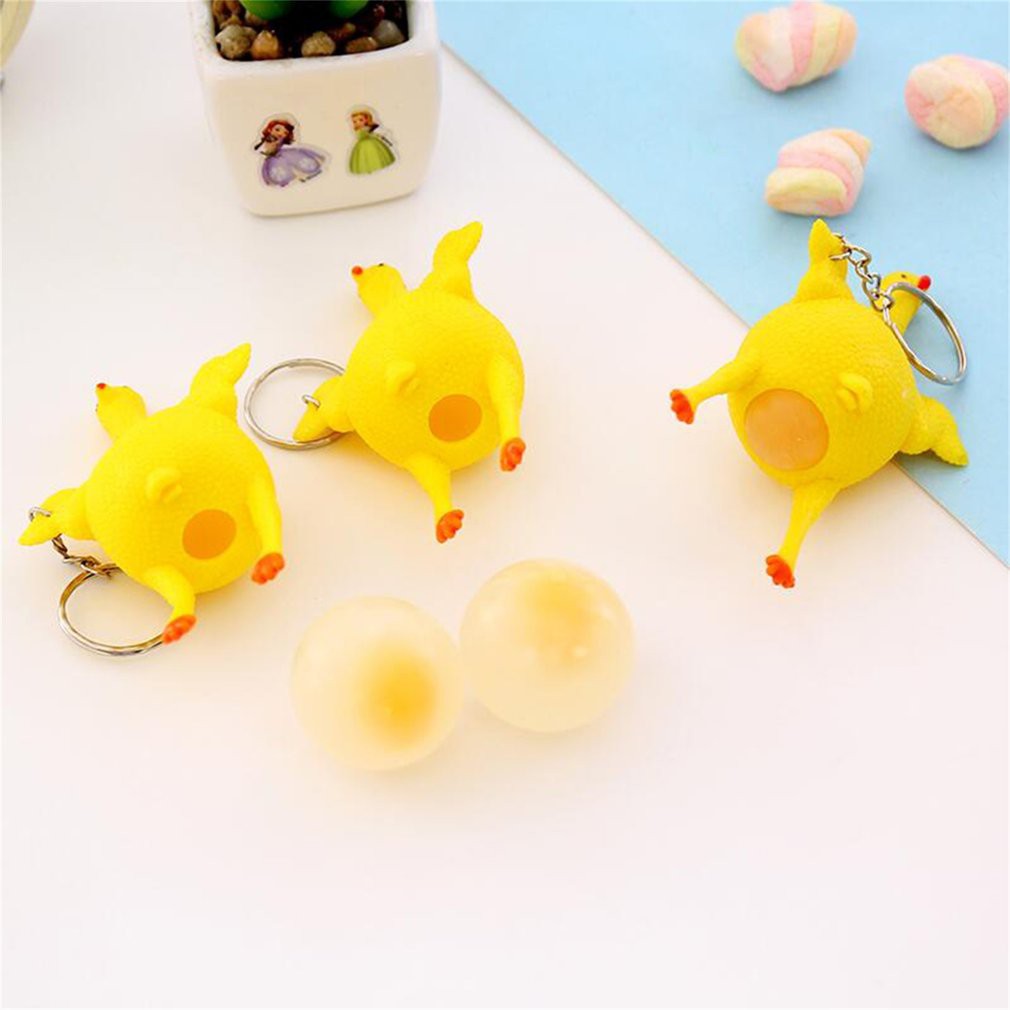 Đồ Chơi Bóp Gà Đẻ Trứng Vui Nhộn