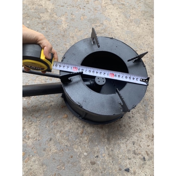Bếp đun dầu nhớt thải  cỡ to đường kính 24cm