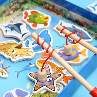 Câu cá gỗ 32 con
