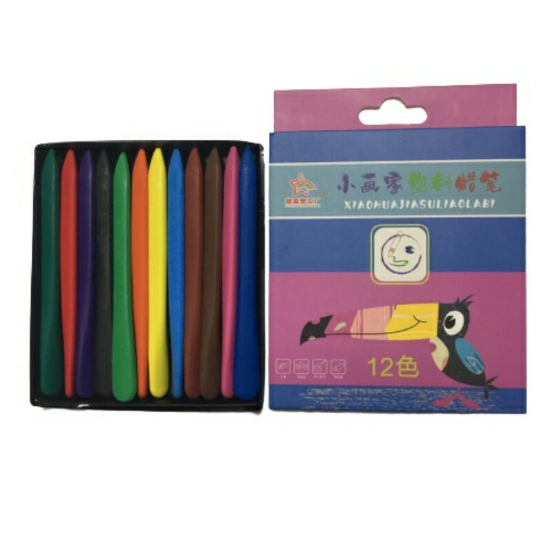 Bộ Sáp Màu Hữu Cơ  Tập Vẽ Crayon An Toàn  Cho Bé Thoả Sức Sáng Tạo