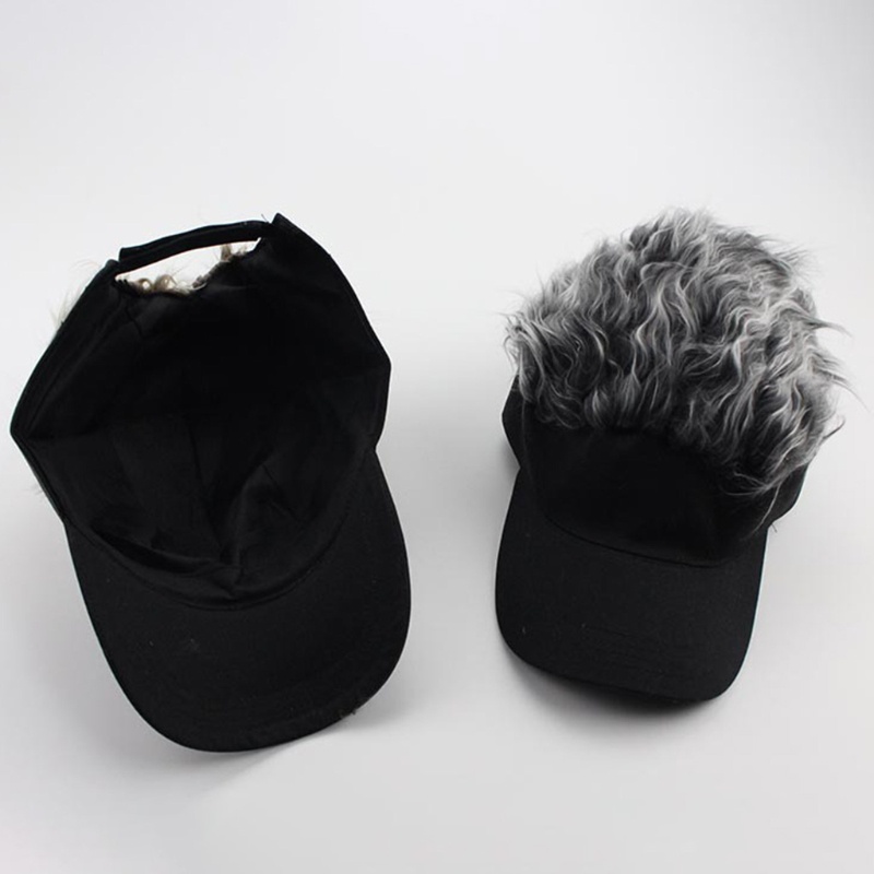 Youyo Mũ Lưỡi Trai Che Nắng Giả Tóc Vui Nhộn Cho Tiệc Halloween