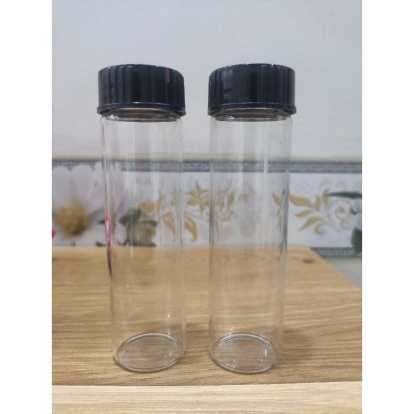 Chai vial trắng nắp vặn nhựa, lọ vial tinh dầu, dung môi chống bay hơi, phòng thí nghiệm hoá học