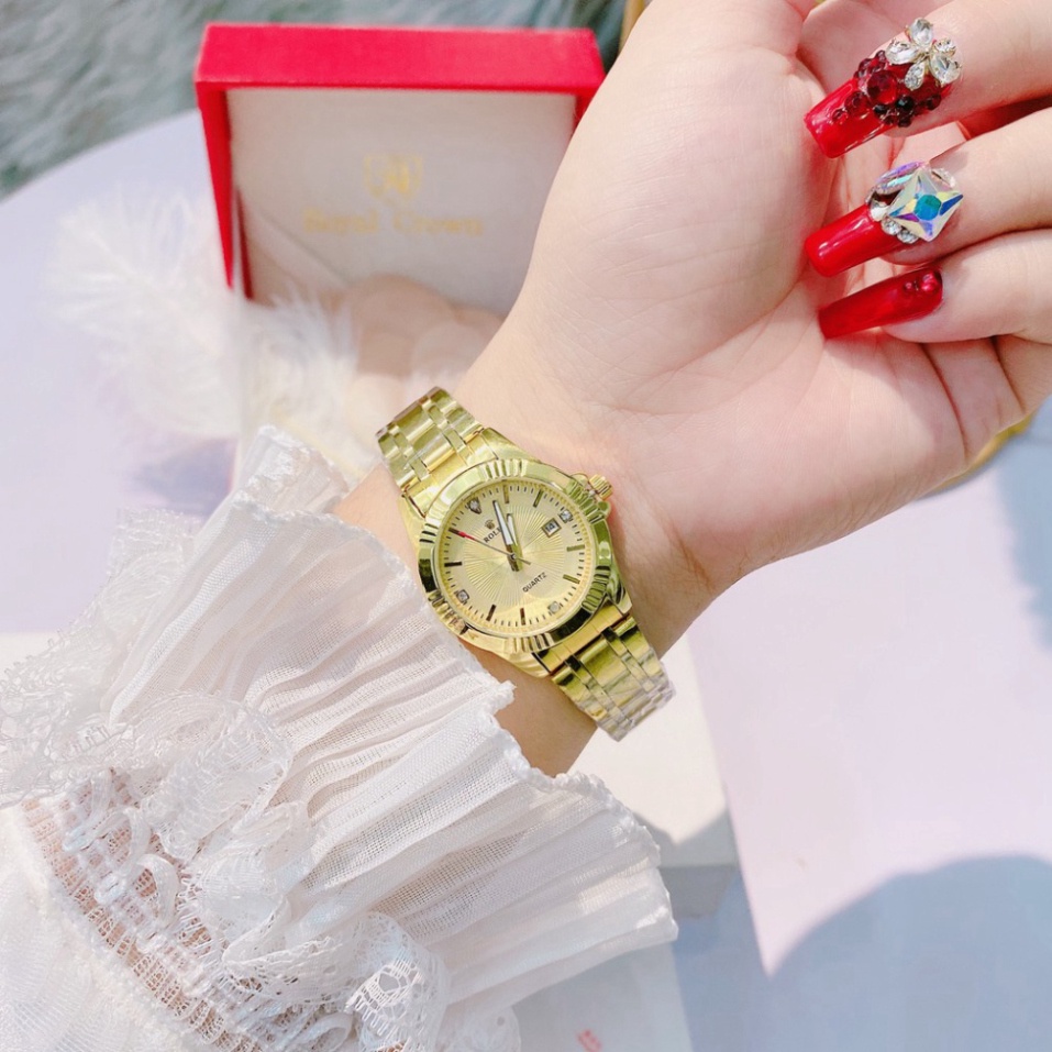Đồng hồ Nữ RL dây hợp kim không rỉ thời trang trẻ đẹp, chống nước, bảo hành 12 tháng | BigBuy360 - bigbuy360.vn