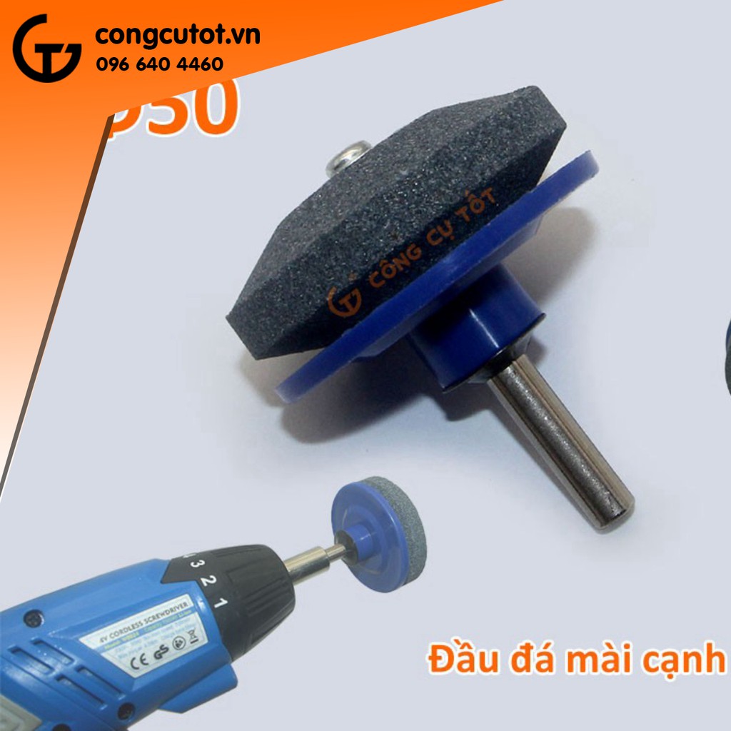 Đầu đá mài cạnh kim loại Φ50 cho máy mài và máy khoan