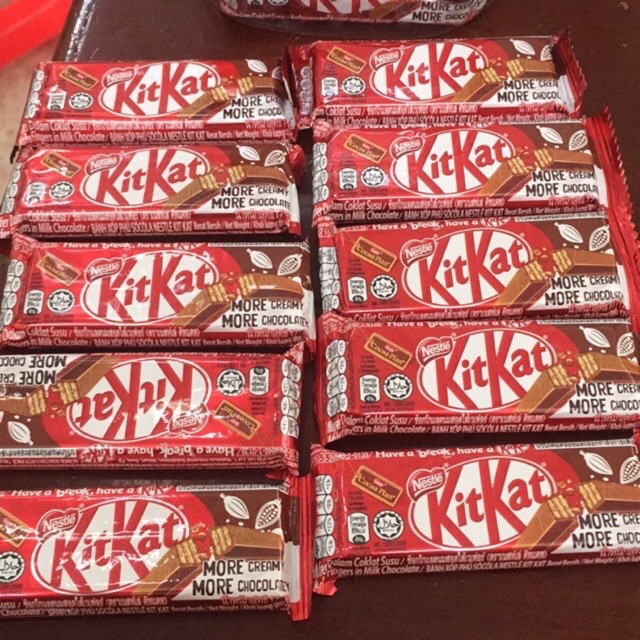 KitKat Socola Nestle 17g hàng sẵn