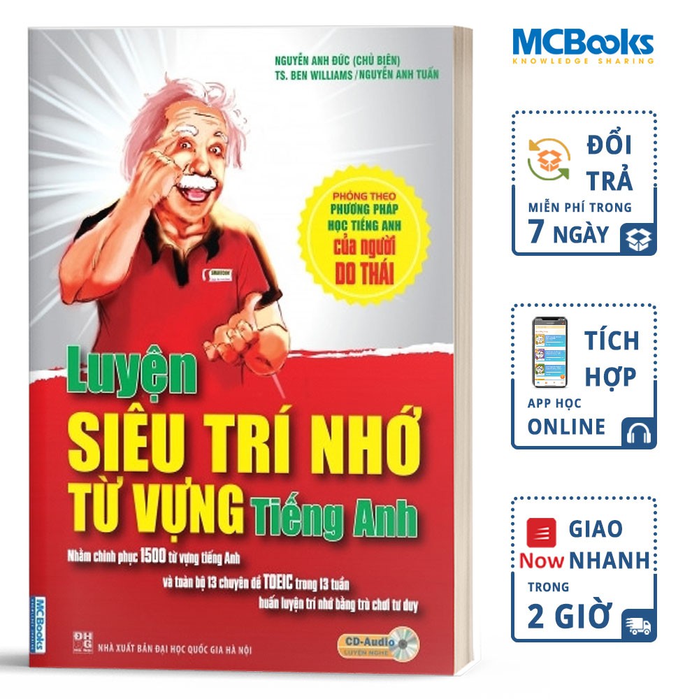 Sách - Luyện Siêu Trí Nhớ Từ Vựng Tiếng Anh - Học Kèm App Online