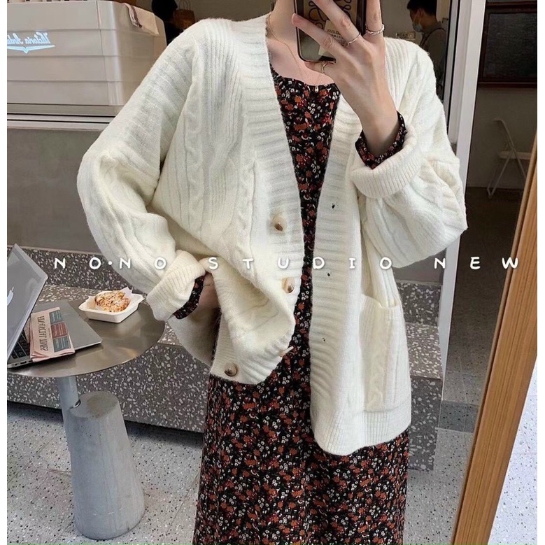 CARIGAN 2 TÚI PHỐI CÚC BẢN TO | BigBuy360 - bigbuy360.vn