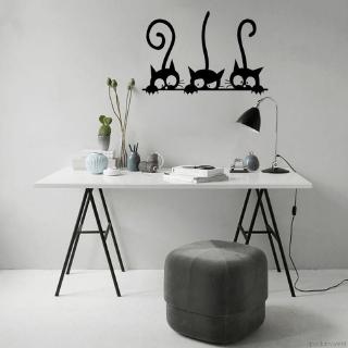 Decal Dán Tường Hình Mèo Dễ Thương