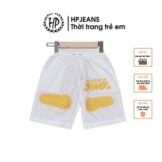 Quần Đùi Bé Trai HPJEANS14 Quần Đùi Trẻ Em HP Jeans Chất Liệu Đũi Cho Các Bé Từ 6 Đến 10 Tuổi [QD514]