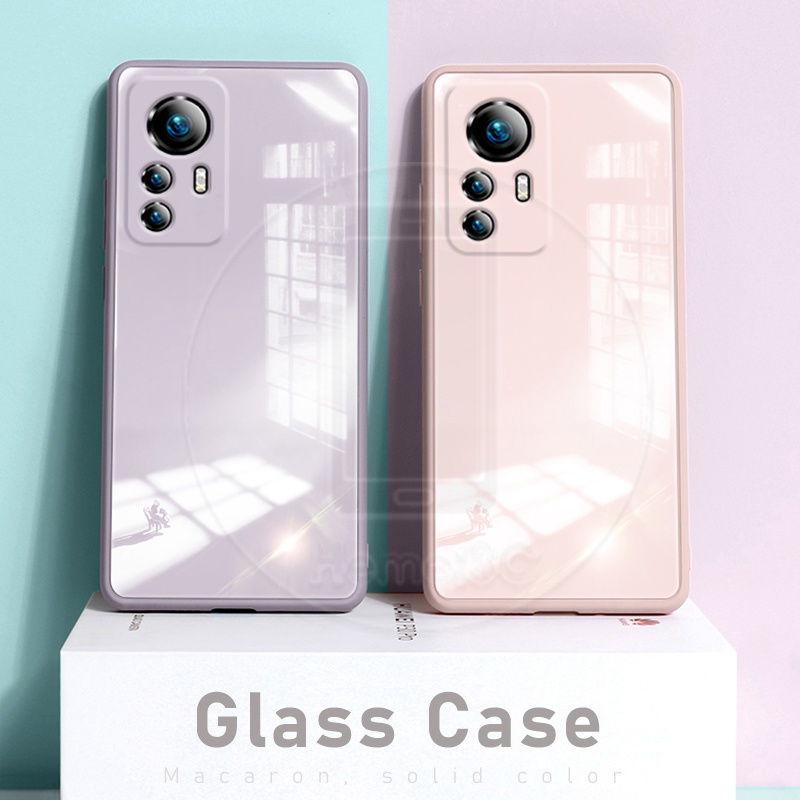 Ốp Điện Thoại Kính Cường Lực Cứng Cho Xiaomi Mi 12 12s Pro Xiaomi12s Mi12s