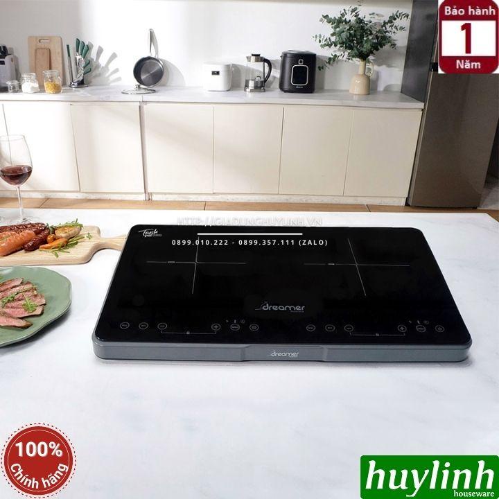Bếp điện từ dương đôi Dreamer DKA-DIC135 - 3500W [DIC135G - DIC135B]