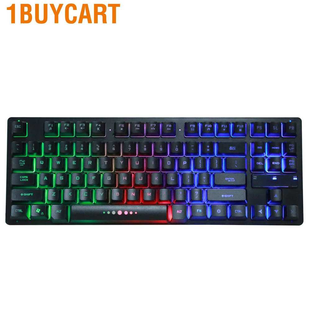 Bàn Phím Cơ Gaming Có Dây 87 Phím Rgb 10