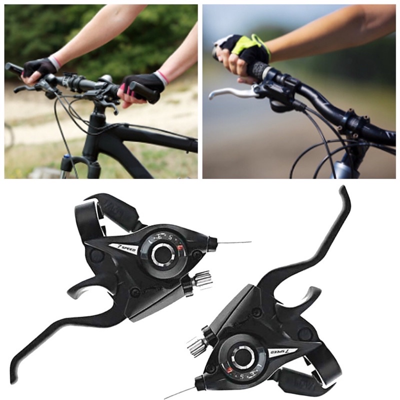 Tay đề xe đạp thể thao có sẵn dây phanh Shimano EF51