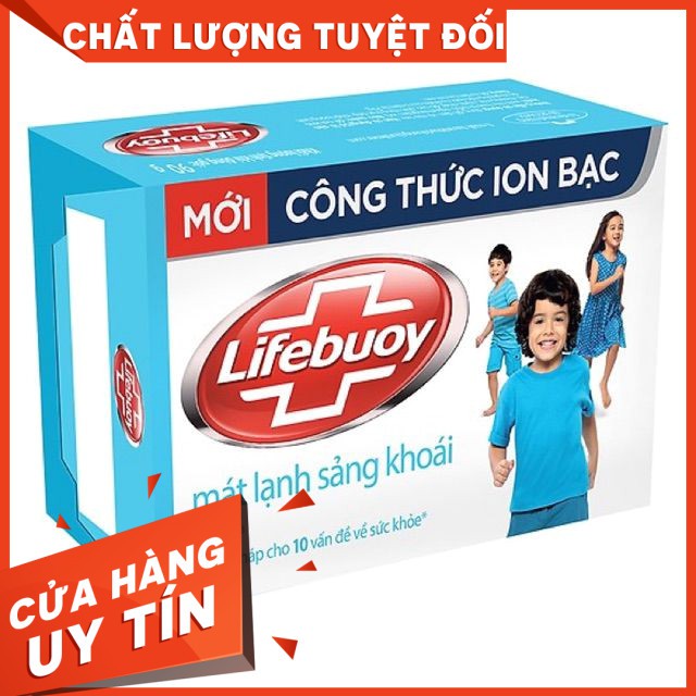 Xà bông cục LIFEBOY mát lạnh sảng khoái 90g