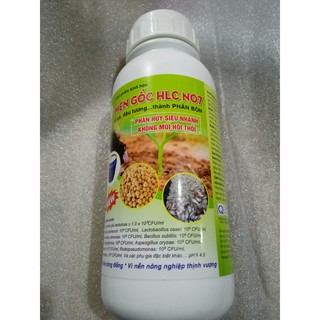 Chế phẩm vi sinh chuyên ủ cá và đậu tương HLC 07 lọ 500ml