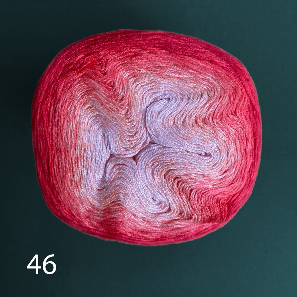 Cuộn cầu vồng Lace - 100% Rayon - Sợi mùa hè siêu mát - 205gram dài 1000m