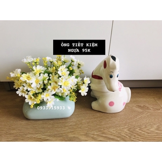 HEO ĐẤT TIẾT KIỆM 12 CON GIÁP BẰNG SỨ