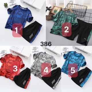 Set bộ thể thao bé trai.