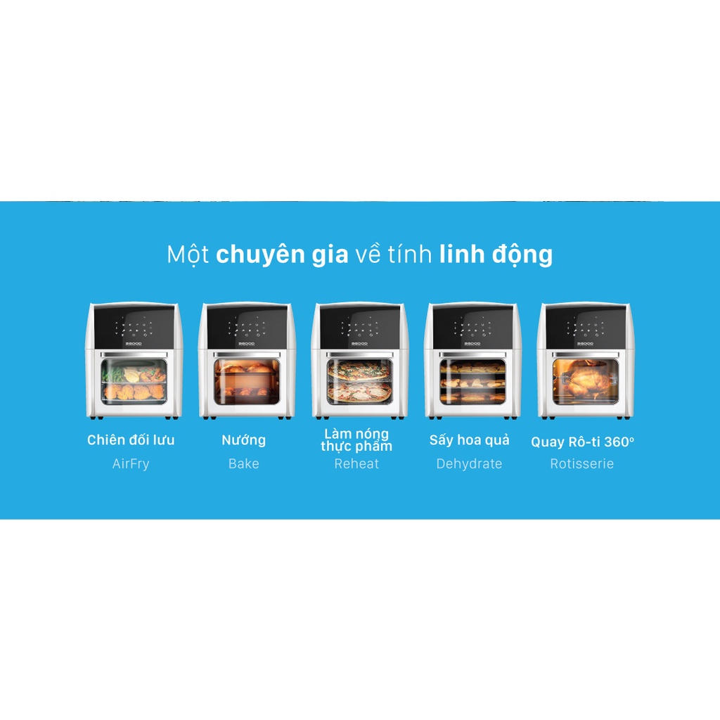 Nồi chiên không dầu 2GOOD Vortex S-15 Air Fryer Oven (12L)