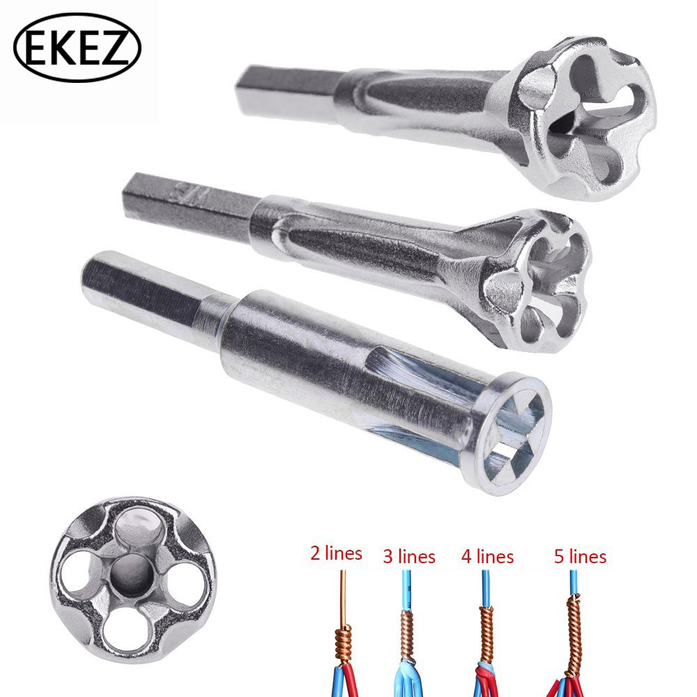 EKEZ Công cụ xoắn dây đa năng Đầu nối cáp điện Tự động