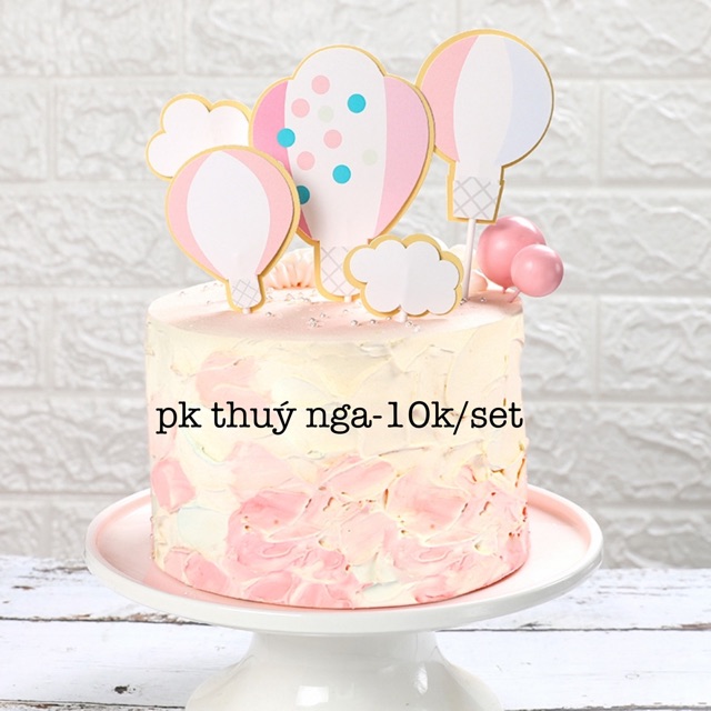 5 Set cắm đám mây khinh khí cầu