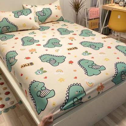 Bộ ga gối trải giường, bộ ga giường cotton poly họa tiết đáng yêu, cập nhật mẫu mới liên tục
