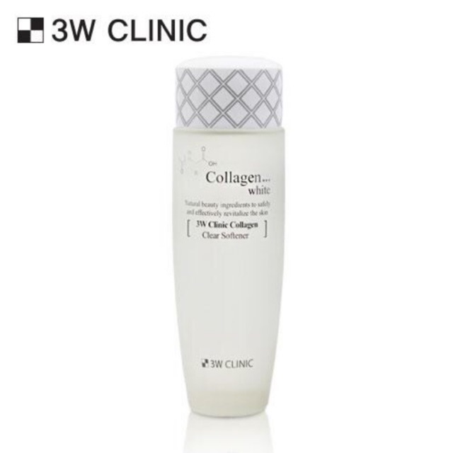 Nước hoa hồng trắng da 3W Clinic Collagen White 150ml