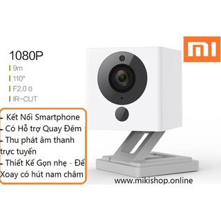 Camera Giám Sát Xiaomi Square Trực Tuyến ( Có Hồng Ngoại )