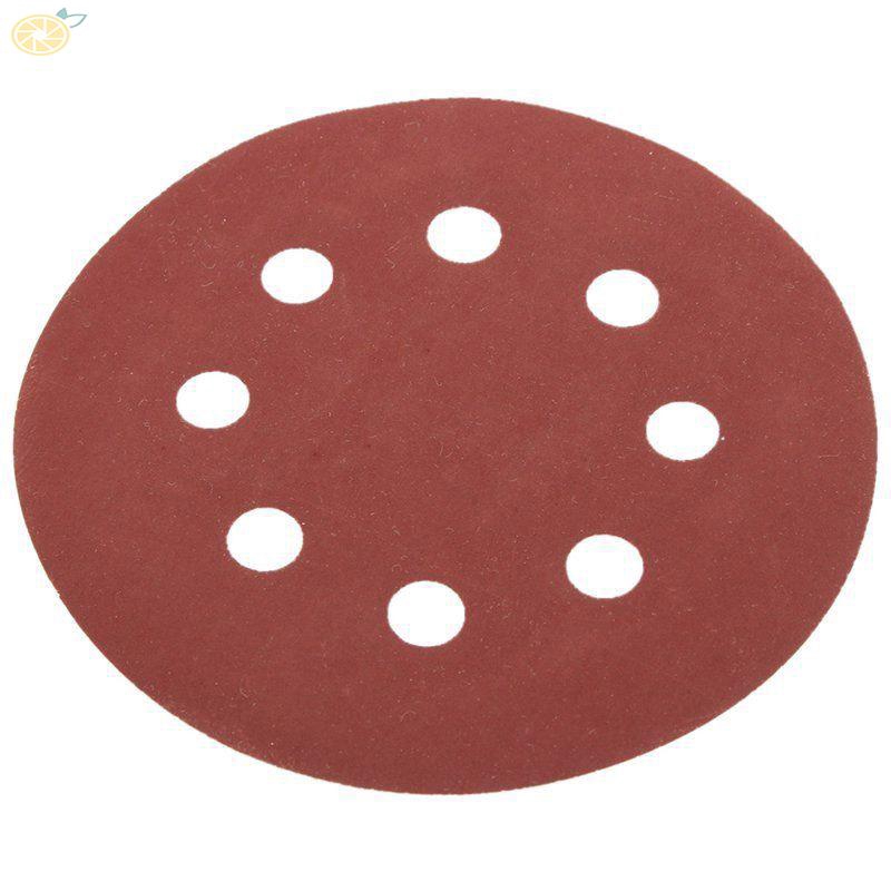 Bộ 25 đĩa nhám 8 lỗ 125mm 600-2000 Grit