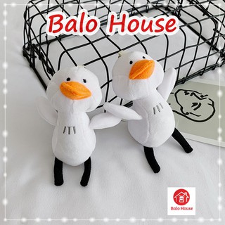 Móc khóa vịt bông pk103 - balo house