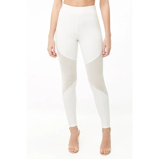 Quần tập F21 Mesh Panel Leggings