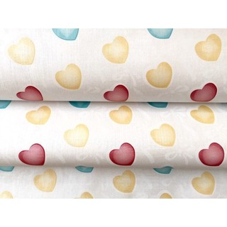 Combo 5m giấy dán tường trái tim sắc màu binbin dtl22