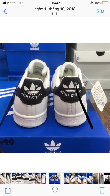 XẢ HÀNG HOT XẢ KHO THANH LÝ - RẺ Giày Stan smith đen Nam Nữ | Sale Rẻ | Có Sẵn 2020 . BÁN RẺ 👟 :)) , " ~ $ .