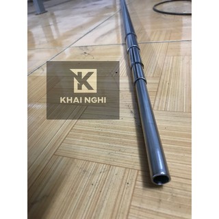 Combo 2 ống Inox lớn 19mm và nhỏ 16mm ứng dụng trong việc nối thành thanh dài.