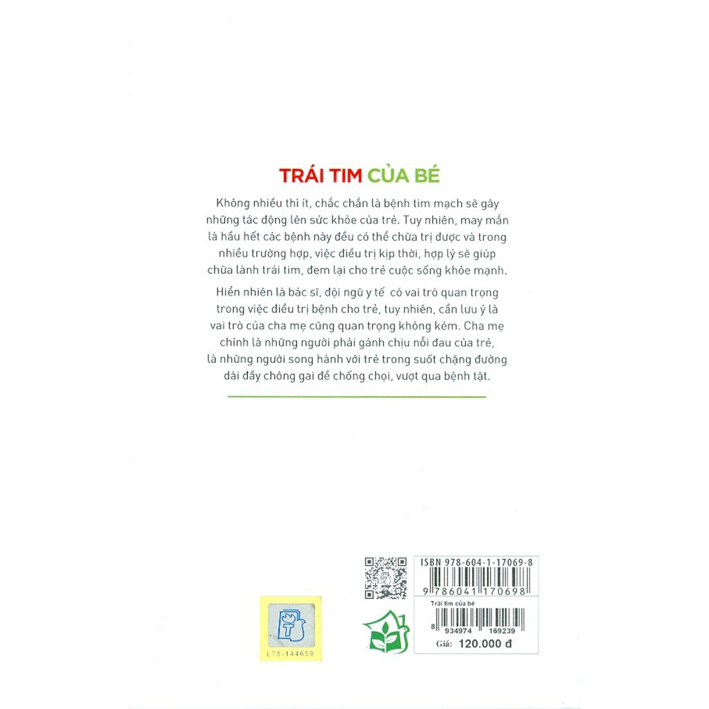 Sách - Trái Tim Của Bé