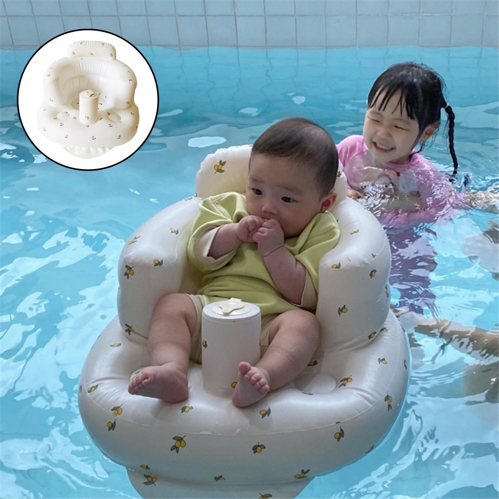 Bồn Tắm Bơm Hơi Cho Bé 6-1 Tháng Tuổi