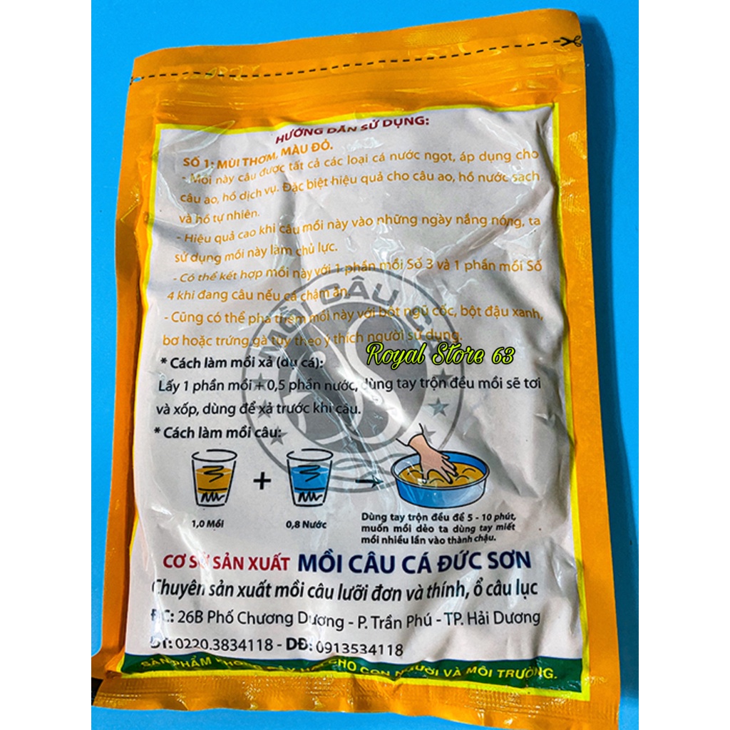 Mồi cám câu cá Đức Sơn 1 (200gram)