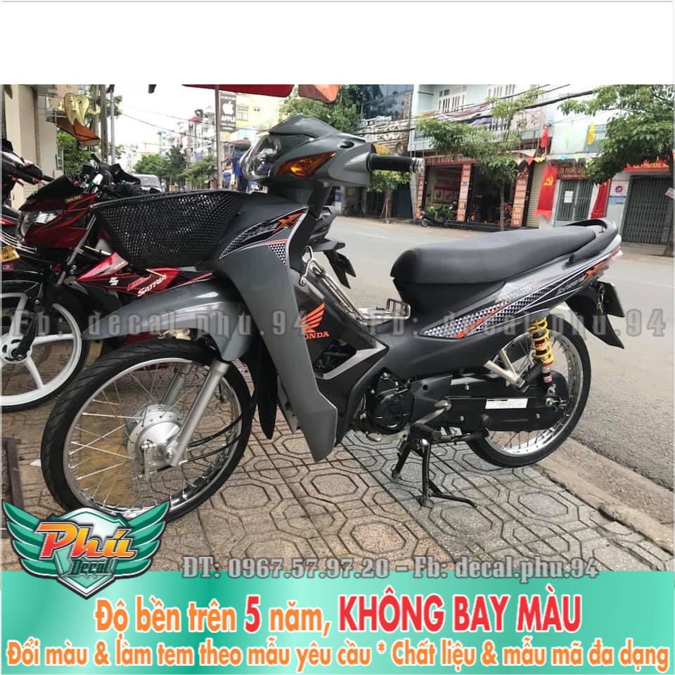 Tem rời Wave A xám xi măng